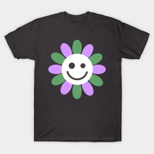 Genderqueer Happy Flower T-Shirt